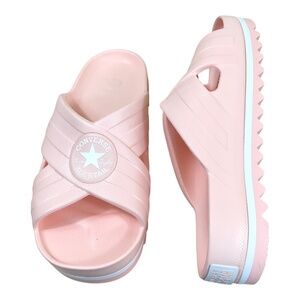 Converse Slide Sandals Pink Platform All Star Chuck Taylor CX (W8, M7)